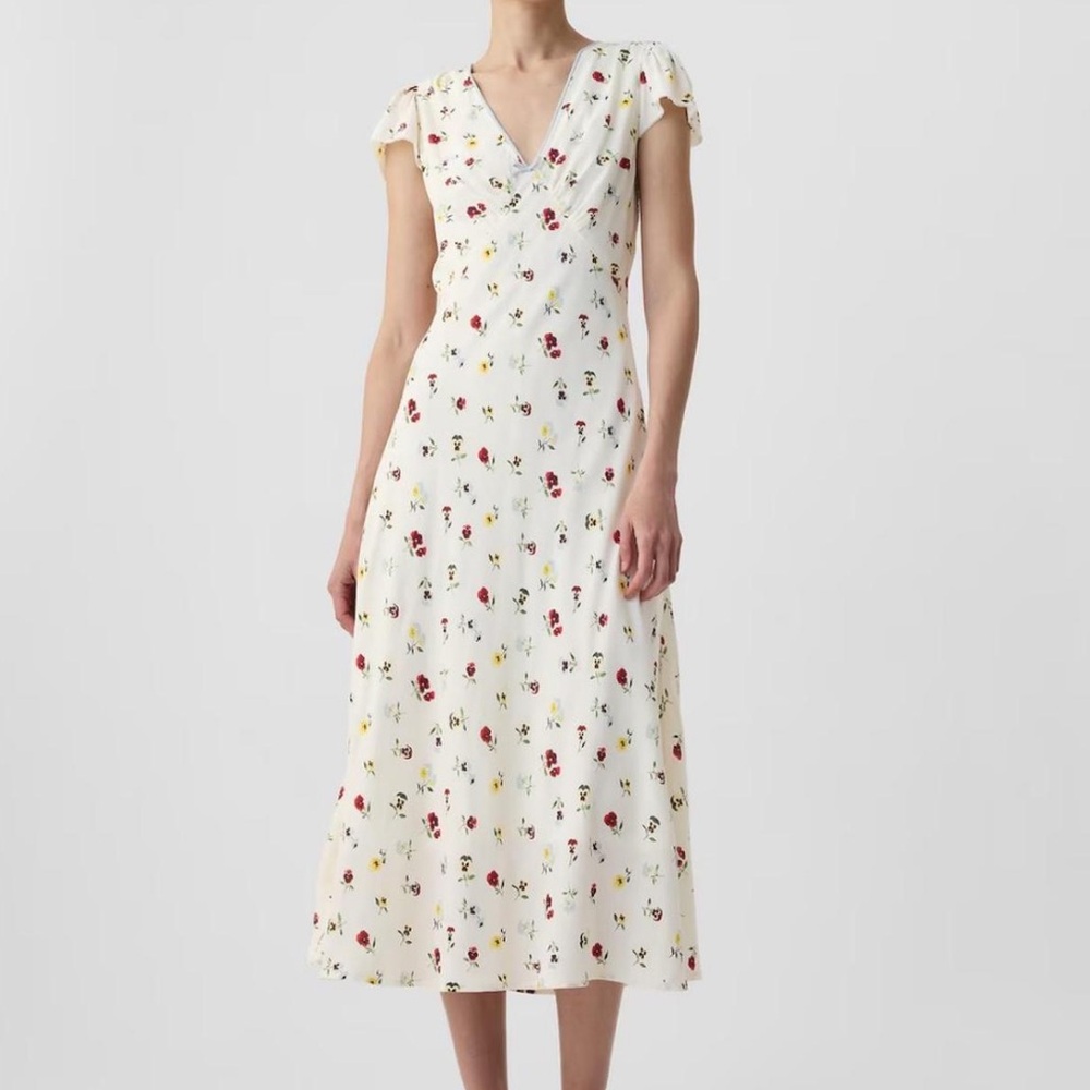 GAP x Doen Floral Midi Dress